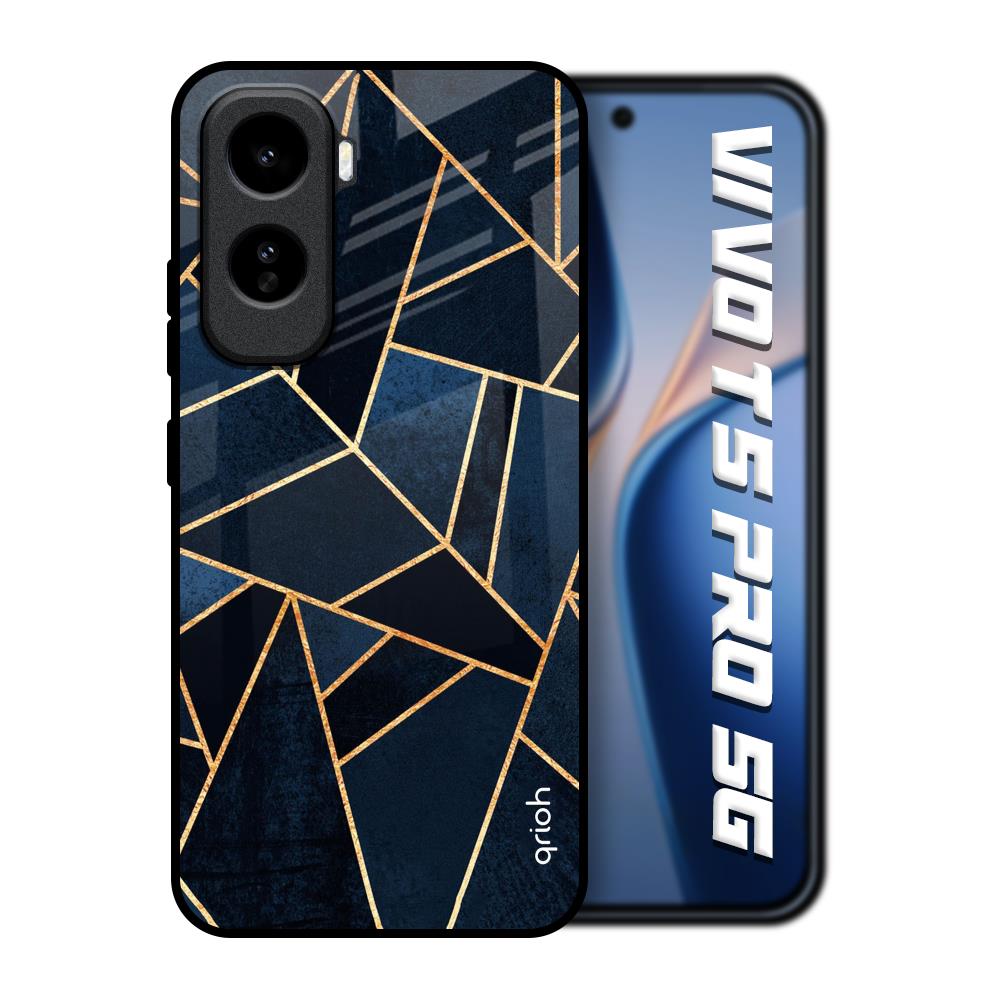 Abstract Tiles Vivo T5 Pro 5G Glass Back Cover Online