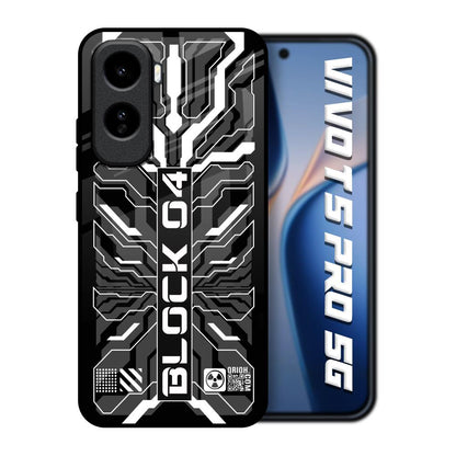 Monochrome Magic Vivo T5 Pro 5G Glass Back Cover Online