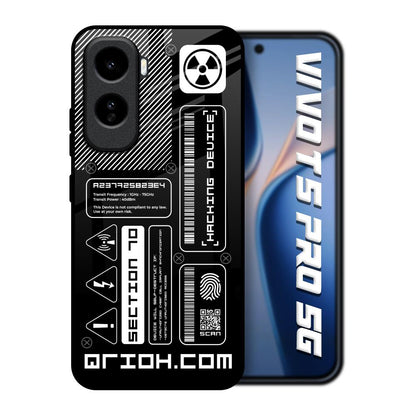 Futuristic Art Vivo T5 Pro 5G Glass Back Cover Online