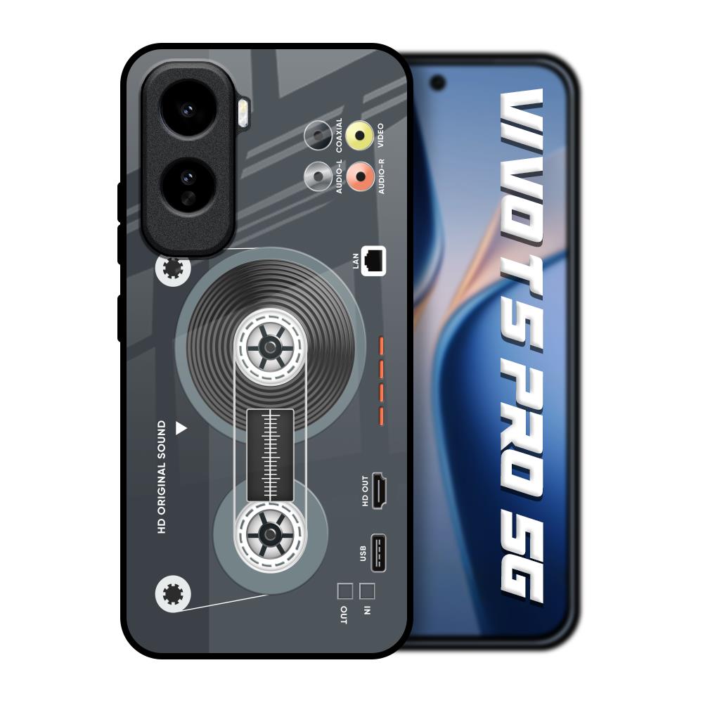 Retro Recorder Vivo T5 Pro 5G Glass Back Cover Online