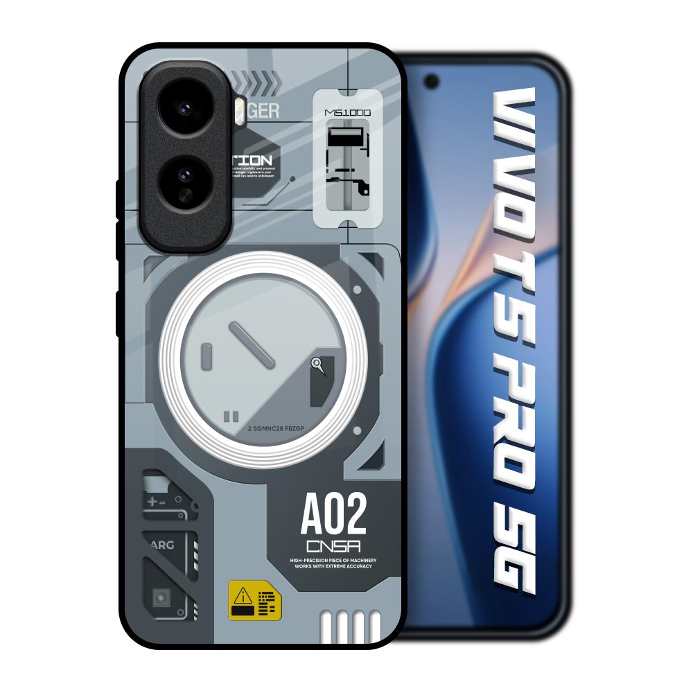 Modern Technology Vivo T5 Pro 5G Glass Back Cover Online