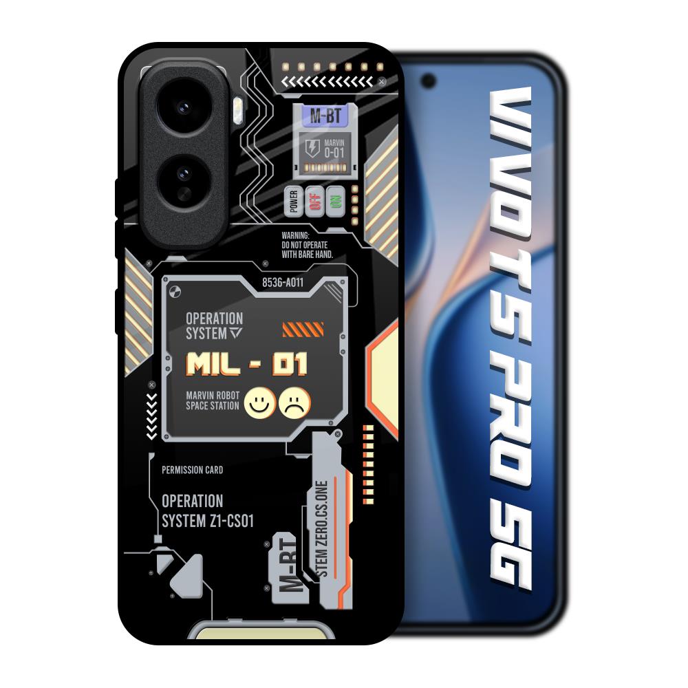 Exposed Parts Vivo T5 Pro 5G Glass Back Cover Online