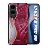 Crimson Ruby Vivo T5 Pro 5G Glass Back Cover Online