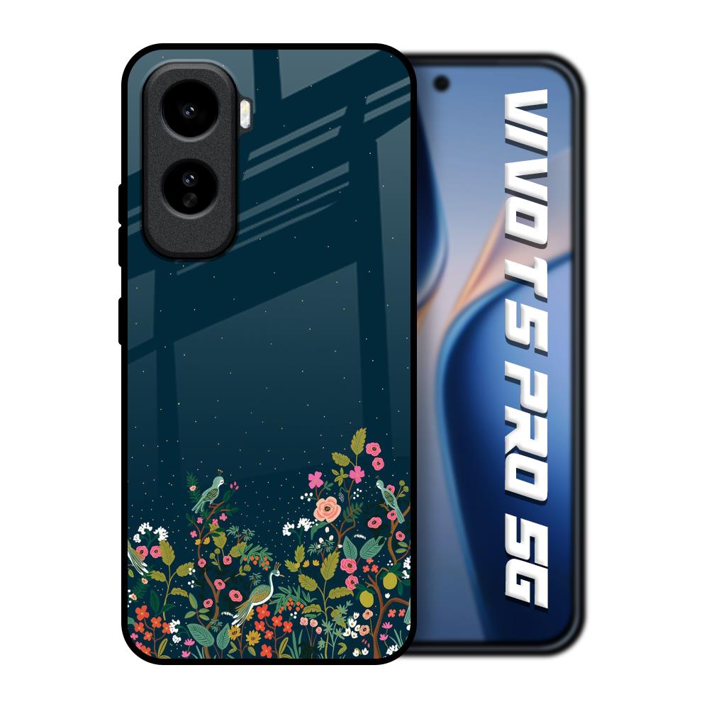Small Garden Vivo T5 Pro 5G Glass Back Cover Online