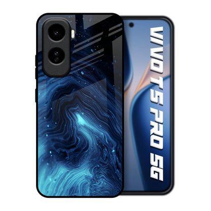 Dazzling Ocean Gradient Vivo T5 Pro 5G Glass Back Cover Online