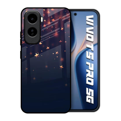 Falling Stars Vivo T5 Pro 5G Glass Back Cover Online