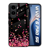 Heart Rain Fall Vivo T5 Pro 5G Glass Back Cover Online