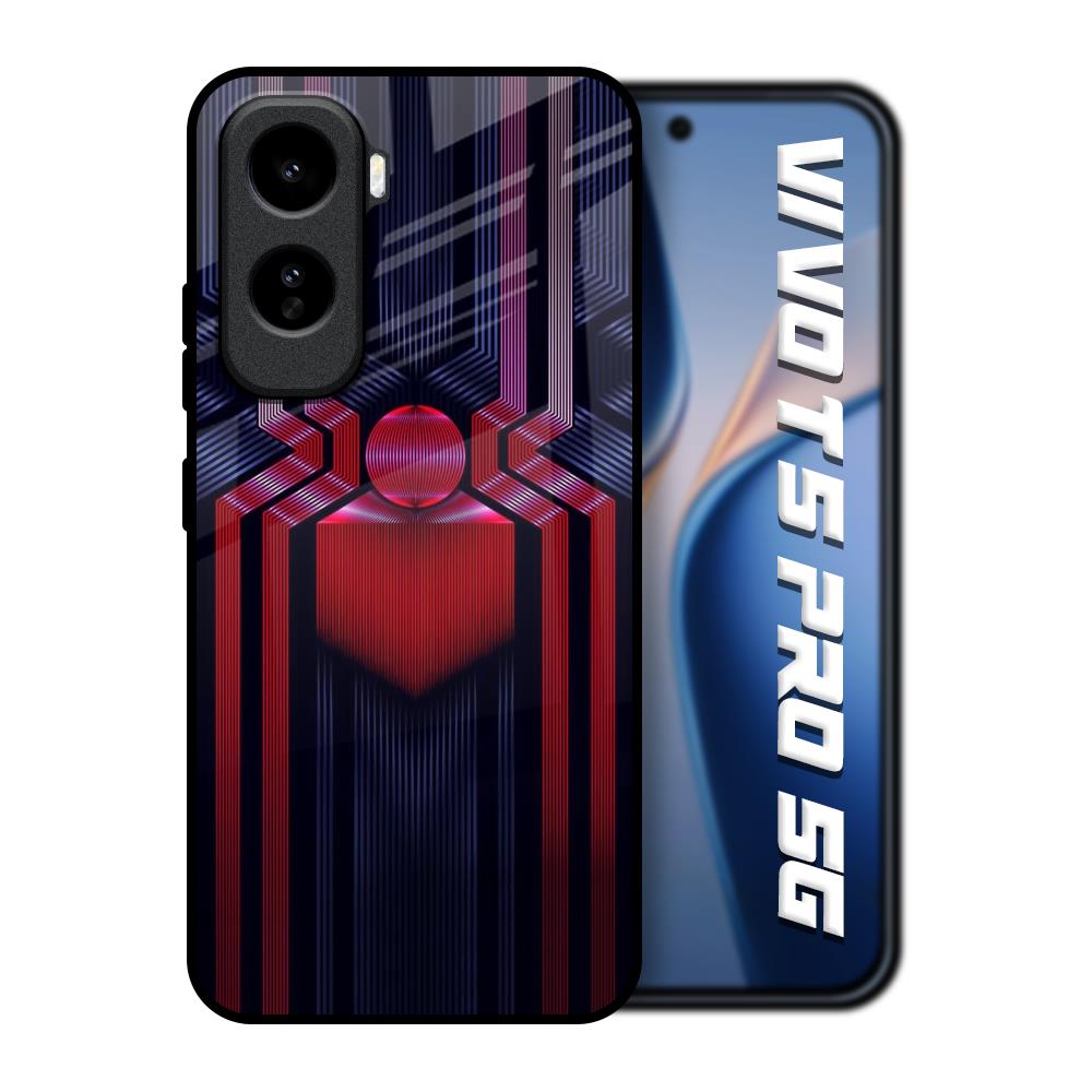 Super Art Logo Vivo T5 Pro 5G Glass Back Cover Online