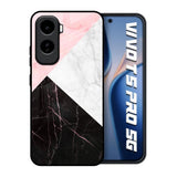 Marble Collage Art Vivo T5 Pro 5G Glass Back Cover Online