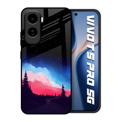 Drive In Dark Vivo T5 Pro 5G Glass Back Cover Online