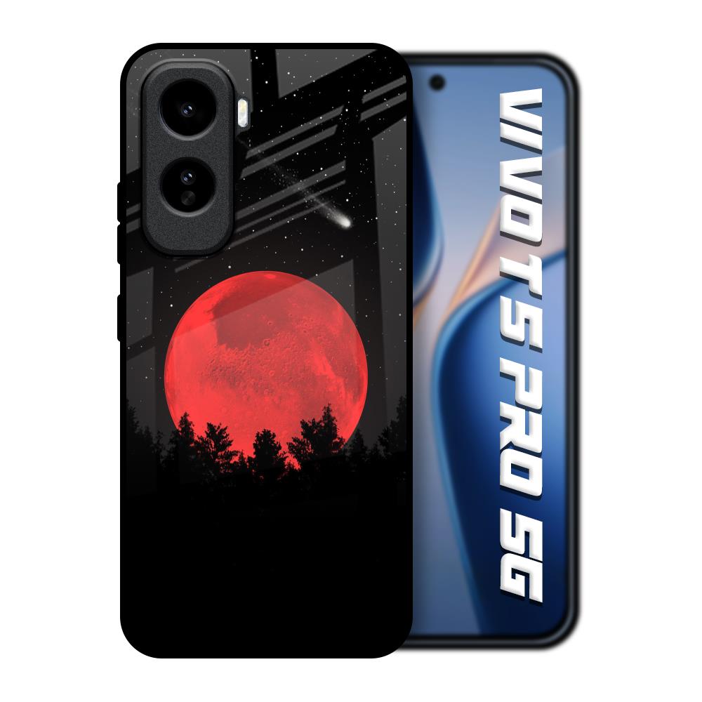 Moonlight Aesthetic Vivo T5 Pro 5G Glass Back Cover Online