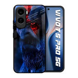 God Of War Vivo T5 Pro 5G Glass Back Cover Online