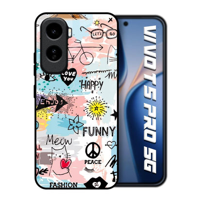Just For You Vivo T5 Pro 5G Glass Back Cover Online
