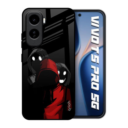 Shadow Character Vivo T5 Pro 5G Glass Back Cover Online