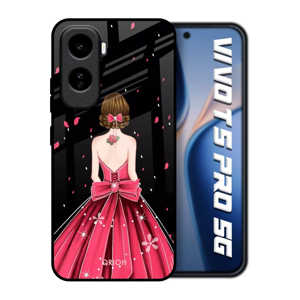 Fashion Princess Vivo T5 Pro 5G Glass Back Cover Online