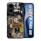 Ride Mode On Vivo T5 Pro 5G Glass Back Cover Online