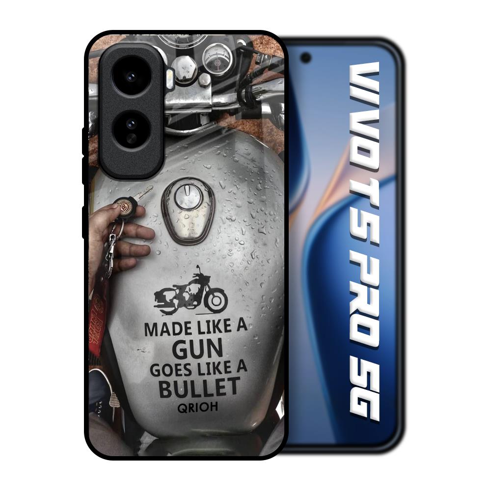 Royal Bike Vivo T5 Pro 5G Glass Back Cover Online