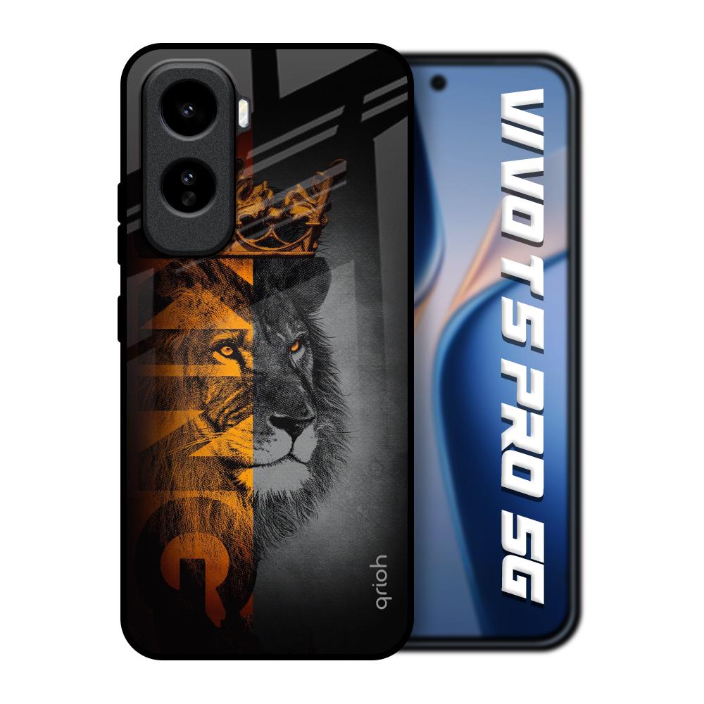 King Of Forest Vivo T5 Pro 5G Glass Back Cover Online