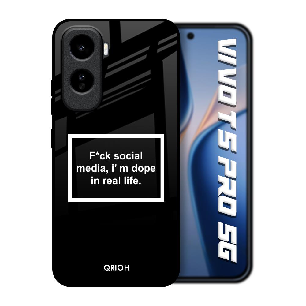 Dope In Life Vivo T5 Pro 5G Glass Back Cover Online