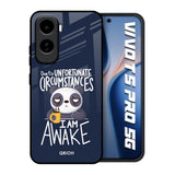 Struggling Panda Vivo T5 Pro 5G Glass Back Cover Online