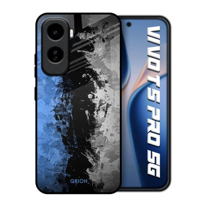 Dark Grunge Vivo T5 Pro 5G Glass Back Cover Online