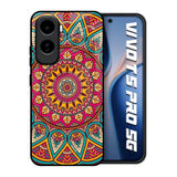 Elegant Mandala Vivo T5 Pro 5G Glass Back Cover Online