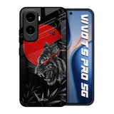 Red Moon Tiger Vivo T5 Pro 5G Glass Back Cover Online