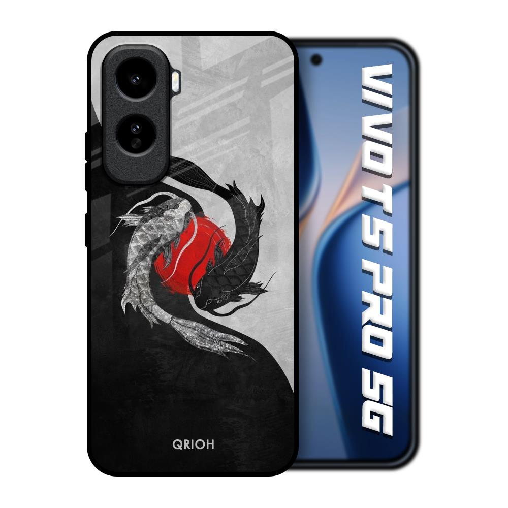 Japanese Art Vivo T5 Pro 5G Glass Back Cover Online