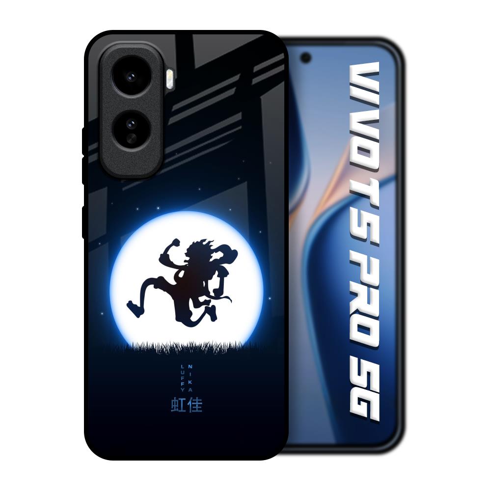 Luffy Nika Vivo T5 Pro 5G Glass Back Cover Online