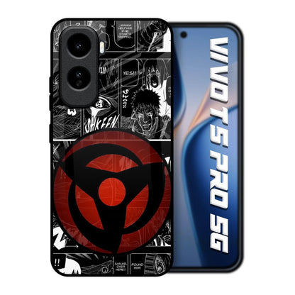 Sharingan Vivo T5 Pro 5G Glass Back Cover Online