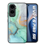 Green Marble Vivo T5 Pro 5G Glass Back Cover Online