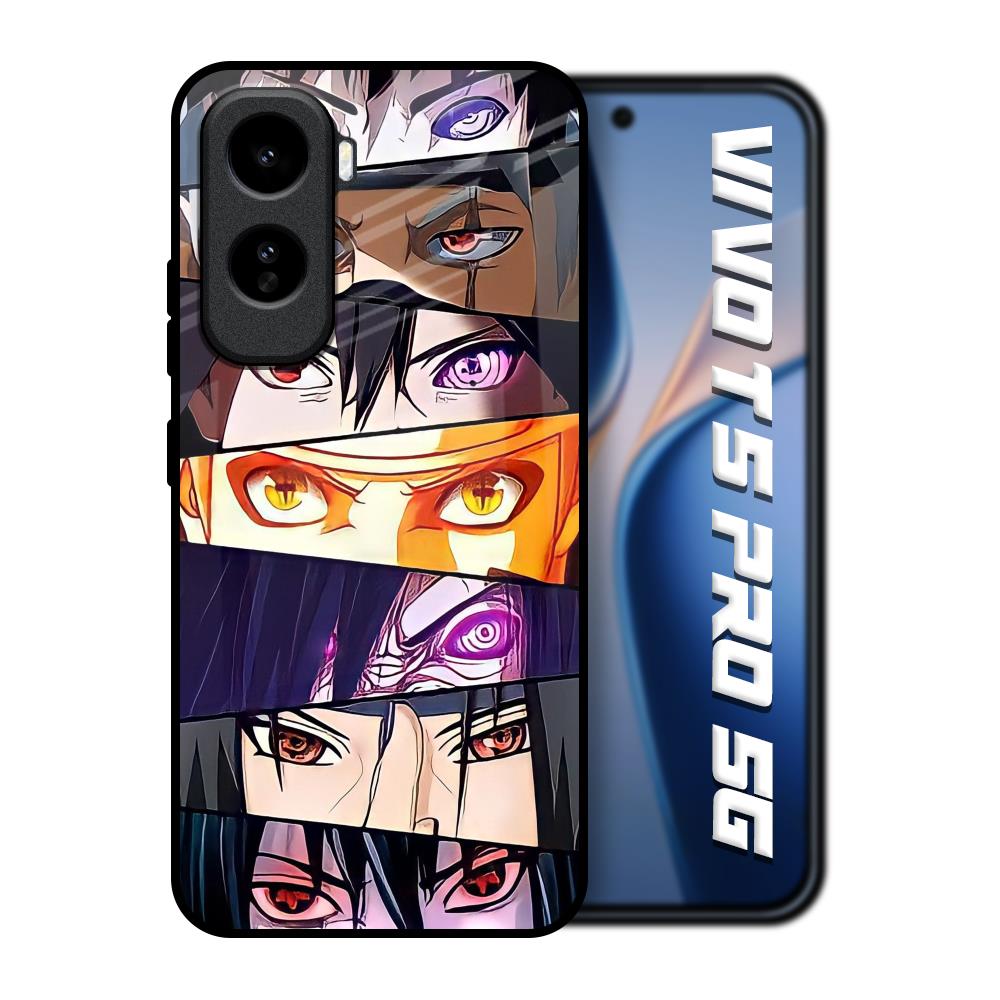 Anime Eyes Vivo T5 Pro 5G Glass Back Cover Online