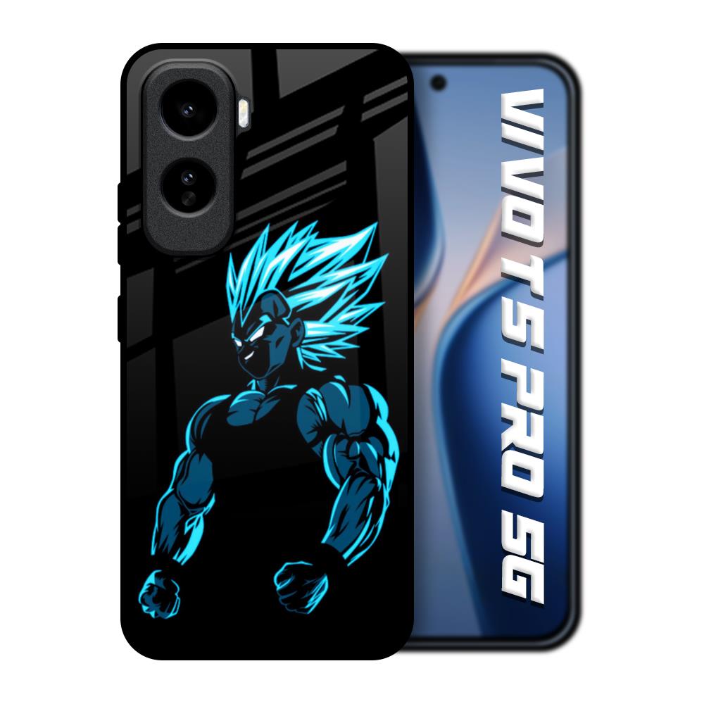 Pumped Up Anime Vivo T5 Pro 5G Glass Back Cover Online