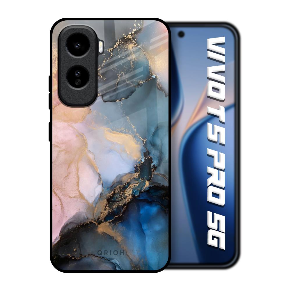 Marble Ink Abstract Vivo T5 Pro 5G Glass Back Cover Online
