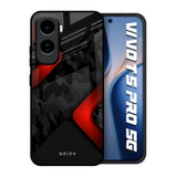 Modern Camo Abstract Vivo T5 Pro 5G Glass Back Cover Online