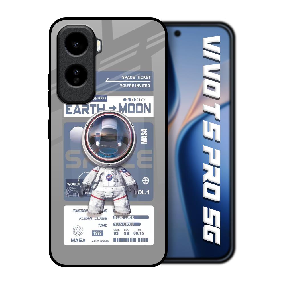 Space Flight Pass Vivo T5 Pro 5G Glass Back Cover Online