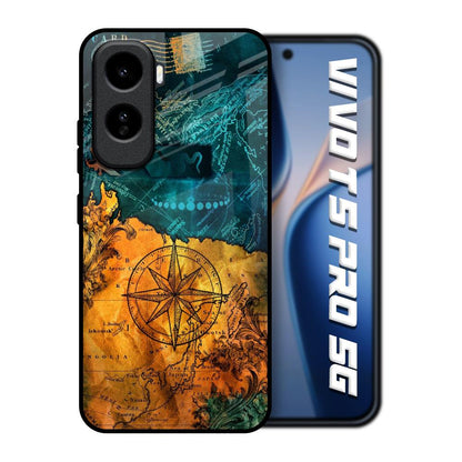 Architecture Map Vivo T5 Pro 5G Glass Back Cover Online