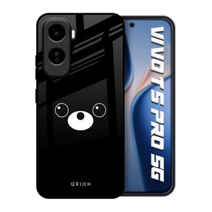 Cute Bear Vivo T5 Pro 5G Glass Back Cover Online