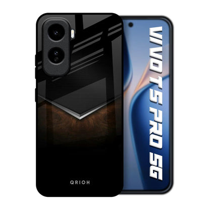 Dark Walnut Vivo T5 Pro 5G Glass Back Cover Online