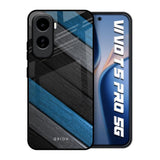 Multicolor Wooden Effect Vivo T5 Pro 5G Glass Back Cover Online