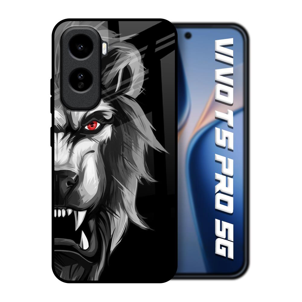 Wild Lion Vivo T5 Pro 5G Glass Back Cover Online