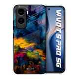 Multicolor Oil Painting Vivo T5 Pro 5G Glass Back Cover Online
