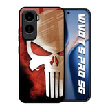 Red Skull Vivo T5 Pro 5G Glass Back Cover Online
