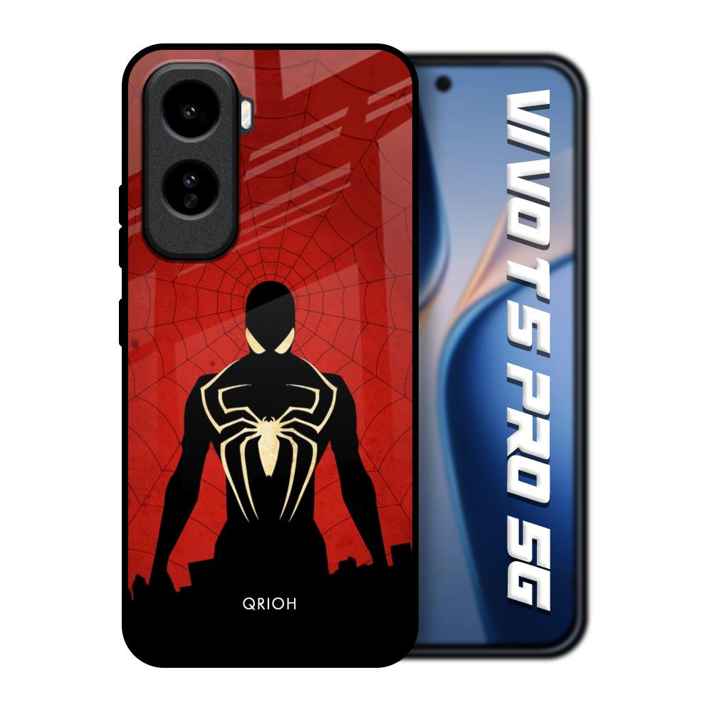 Mighty Superhero Vivo T5 Pro 5G Glass Back Cover Online