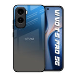 Blue Grey Ombre Vivo T5 Pro 5G Glass Back Cover Online