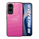 Pink Ribbon Caddy Vivo T5 Pro 5G Glass Back Cover Online