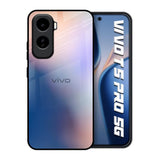 Blue Mauve Gradient Vivo T5 Pro 5G Glass Back Cover Online