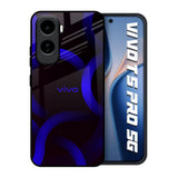 Blue Ring Light Vivo T5 Pro 5G Glass Back Cover Online