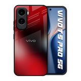 Red Garnet Vivo T5 Pro 5G Glass Back Cover Online