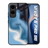 Blue Waves Vivo T5 Pro 5G Glass Back Cover Online